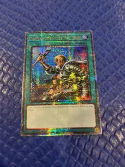Reinforcement Of The Army Quarter Century Secret Rare RA01-EN051 Yugioh - Image 3