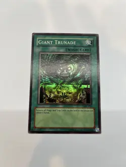 YUGIOH - GIANT TRUNADE 1st EDITION MRL-048 - SUPER RARE LP/MP - Image 1