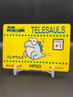 RELESAULS Barcode Battler II Card Super Mario World BROS 1992 #2 Nintendo Japan - Image 3