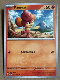 Pokemon Trading Card Game Lot Pansear, Milcery, Pancham, Minccino, Petilil - Image 4