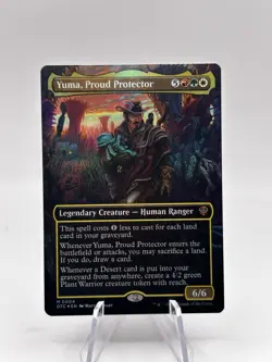 Yuma, Proud Protector 0004 Foil Commander Outlaws of Thunder Junction OTC MTG NM - Image 1