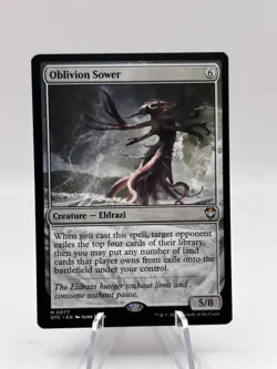 Oblivion Sower 0077 Commander Outlaws of Thunder Junction OTC MTG NM - Image 1