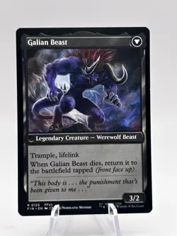 Vincent Valentine / Galian Beast 0125 Final Fantasy FIN MTG NM - Image 2