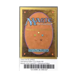 WOTC MtG International Ed. Chaos Orb (R) NM - Image 2