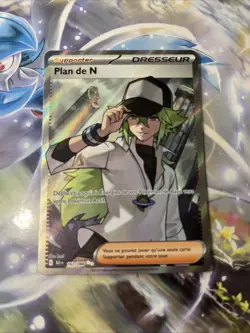 Carte Pokemon Plan de N FA 163/086 Foudre Noire BLK EV10.5 Fr NM - Image 2