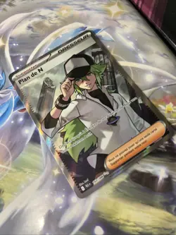 Carte Pokemon Plan de N FA 163/086 Foudre Noire BLK EV10.5 Fr NM - Image 3