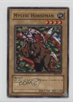 Mystic Horseman Unlimited YuGiOh Metal Raiders #MRD-076 2002 READ - Image 1