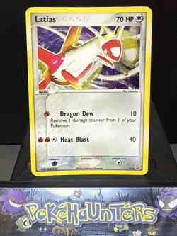 Pokemon Card Latias 4/10 Holo Rare Latias Trainer Kit Set Played - Image 1