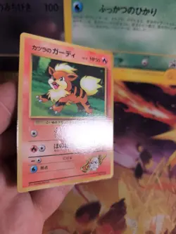 Pokemon Karte Card Blaine's Growlithe Corocoro Promo Gym Gloss Wotc japanese Exc - Image 5