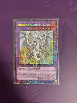 Albion the Sanctifire Dragon 1st Edition Starlight Rare RA05-EN037 Yu-Gi-Oh! - Image 1