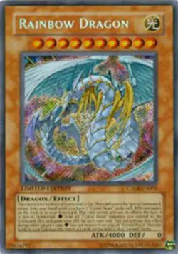Yugioh! MP Rainbow Dragon - CT04-EN005 - Secret Rare - Limited Edition Moderatel - Image 1