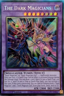 Yugioh! The Dark Magicians - RA04-EN054 - Collector's Rare - 1st Edition Near Mi - Image 1
