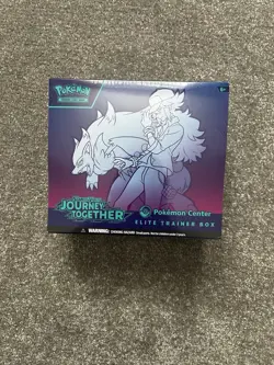 Pokemon TCG Journey Together Pokemon Center Elite Trainer Box Sealed (tiny rip) - Image 1