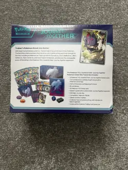 Pokemon TCG Journey Together Pokemon Center Elite Trainer Box Sealed (tiny rip) - Image 4