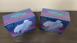 Pokemon Center Pokemon TCG Journey Together Elite Trainer Box Lot of 2 - Image 1