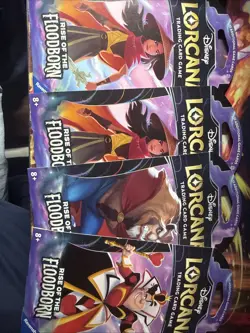 4x Disney Lorcana Rise of The Floodborn Booster Pack SLEEVED - Brand new - Image 1