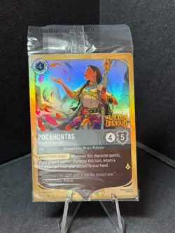 Pocahontas - Steadfast Traveler - Disney Lorcana Promo Cards (DLPC) - Sealed - Image 1