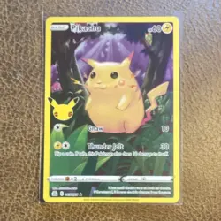 Pokemon TCG Pikachu 005/025 Celebrations Holo Rare 60 HP English 2021 25th - Image 1
