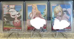 Divine Cross TCG Last Origin Vol. 3 - Red Unit Set - 1x UR & 2x SR Foil Cards - Image 1