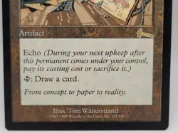 Urza’s Blueprints LP MTG Urza’s Legacy Artifact Card Draw Engine Vintage - Image 3