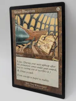 Urza’s Blueprints LP MTG Urza’s Legacy Artifact Card Draw Engine Vintage - Image 4