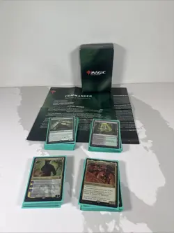 MTG Commander 2018 Deck Nature's Vengeance~LORD WINDGRACE ~102 Sleeved Cards* - Image 1