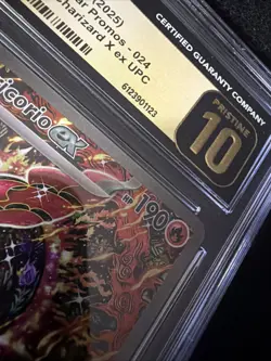 Oricorio ex 024 Promo CGC PRISTINE 10 English Full Art Pokemon Card - Image 1