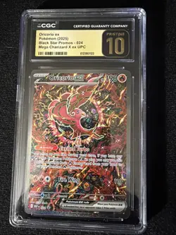 Oricorio ex 024 Promo CGC PRISTINE 10 English Full Art Pokemon Card - Image 2