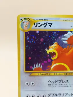 Ursaring Japanese Crossing the Ruins Holo Rare No. 217 Pokemon Card - 2000 SWIRL - Image 2