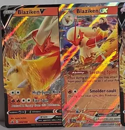 Blaziken EX & Blaziken V 3 Card Collectors Lot , Pokemon TCG Cards Light Play - Image 2