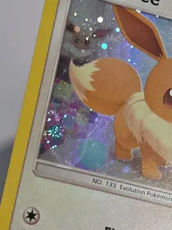 Eevee SM184 Sun & Moon Promo Double Swirl Cosmos Holo MP-LP Pokemon TCG Card - Image 3