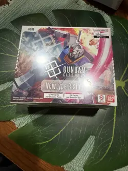 Gundam Card Game Newtype Rising Booster Box GD01 Sealed English 1 Box - Image 1