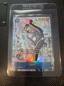 Bandai One Piece Card Game Sanji OP06-119 SR Alternate Art Foil EN - Image 1