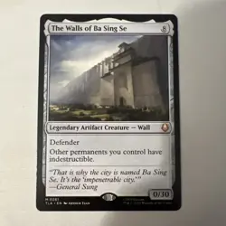 The Walls of Ba Sing Se Set#: 0261 MTG Avatar The Last Airbender NM - Image 1