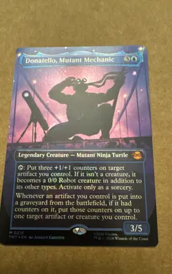 Donatello, Mutant Mechanic (Borderless) Teenage Mutant Ninja Turtles Foil - Image 1