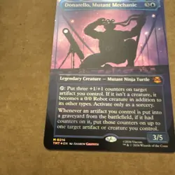 Donatello, Mutant Mechanic (Borderless) Teenage Mutant Ninja Turtles Foil - Image 5
