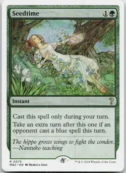 Seedtime (White Border) Mystery Booster 2 73 NM R - Image 1