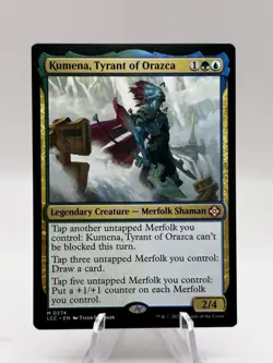 Kumena, Tyrant of Orazca 0274 The Lost Caverns of Ixalan Commander LCC MTG NM - Image 1