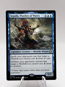 Kopala, Warden of Waves 0160 Commander: The Lost Caverns of Ixalan LCC MTG NM - Image 1