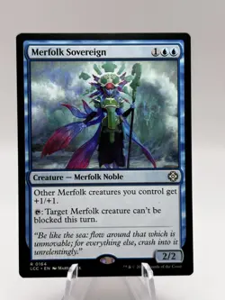 Merfolk Sovereign 0164 Commander: The Lost Caverns of Ixalan LCC MTG NM - Image 1