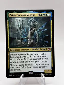 Prime Speaker Zegana 0278 Commander: The Lost Caverns of Ixalan LCC MTG NM - Image 1