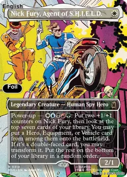 (Preorder) Nick Fury, Agent of S.H.I.E.L.D. (Borderless) EN [MSH - 314] - NM ... - Image 1