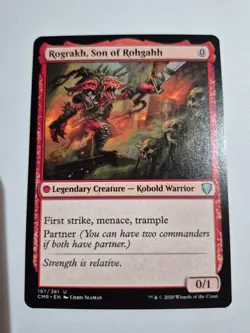 Magic the Gathering MTG - Rograkh, Son of Rohgahh - Commander Legends - NM - Image 1