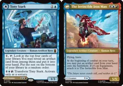 1x Tony Stark // The Invincible Iron Man MTG - Marvel Super Heroes - NM-Mint - Image 1