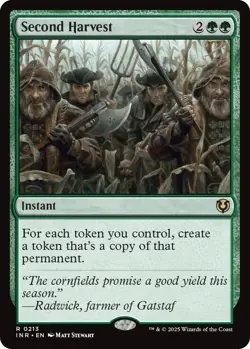 MTG - Second Harvest - INR 0213 - Innistrad: Remastered - Rare - Image 1