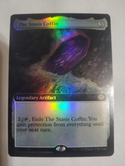 MTG THE STASIS COFFIN FULL ART FOIL 366 EX-MINT FREE SHIP!!! - Image 1