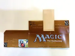 Magic The Gathering Revised EMPTY Booster Display Box Open Used - Image 3