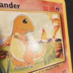 Wizards of the Coast Pokemon TCG Charmander 46/102 Base Set (DAMAGED) - Image 3