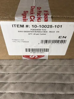 Pokemon TCG Prismatic Evolutions Booster Bundle Case SEALED SV8.5 - Image 1