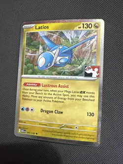 Pokemon Latios 101/132 Prize Pack Series 8 Cosmos Holo Card NM - Image 3